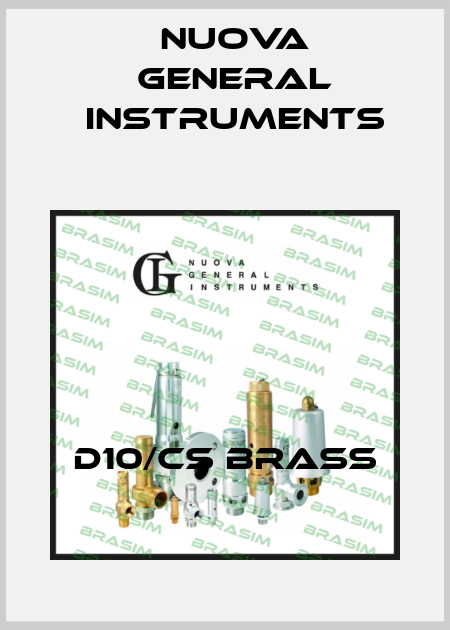 D10/CS BRASS Nuova General Instruments