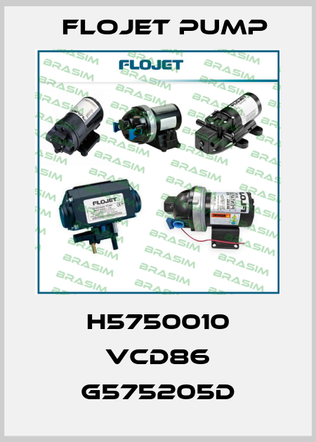 H5750010 VCD86 G575205D Flojet Pump