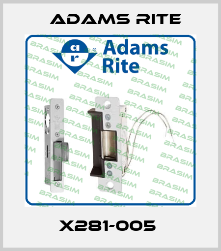 X281-005  Adams Rite
