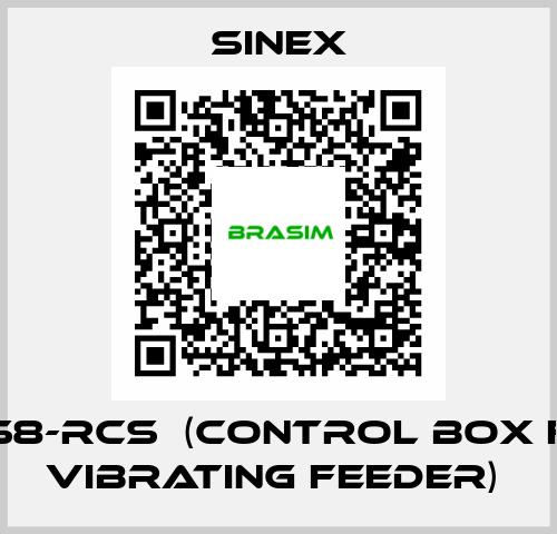 VTS8-RCS  (CONTROL BOX FOR VIBRATING FEEDER)  Sinex