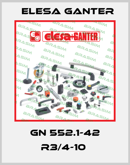 GN 552.1-42 R3/4-10  Elesa Ganter