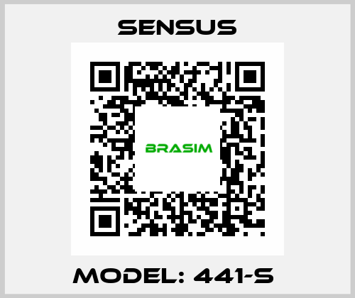 MODEL: 441-S  Sensus