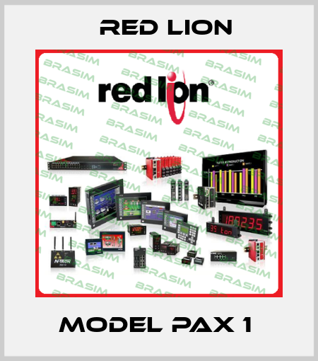 Model PAX 1  Red Lion