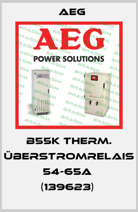 b55K Therm. Überstromrelais 54-65A  (139623)  AEG