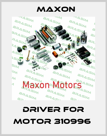 Driver for Motor 310996  Maxon