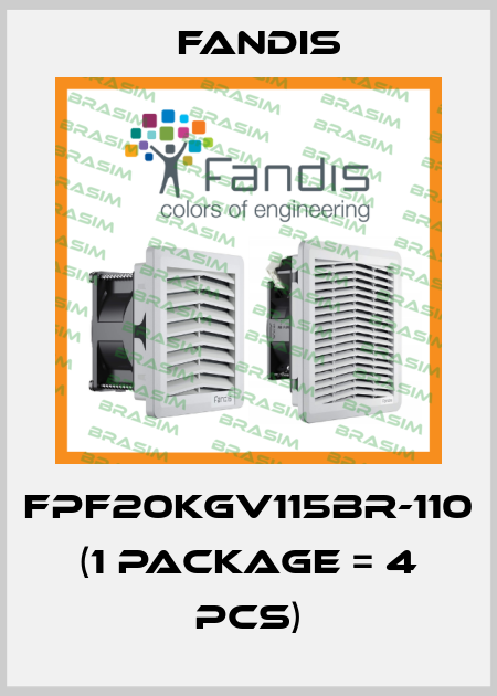 FPF20KGV115BR-110 (1 package = 4 pcs) Fandis