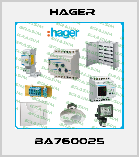 BA760025 Hager