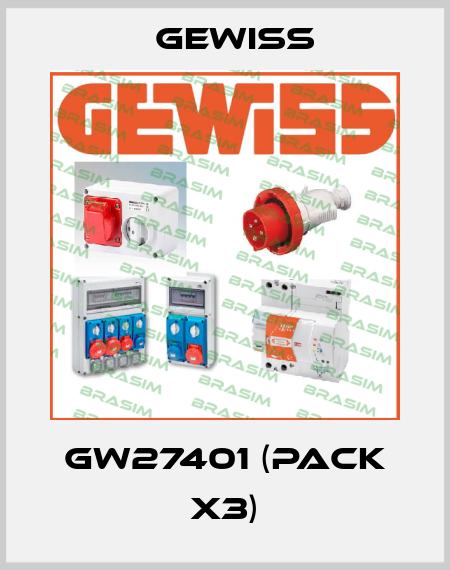 GW27401 (pack x3) Gewiss