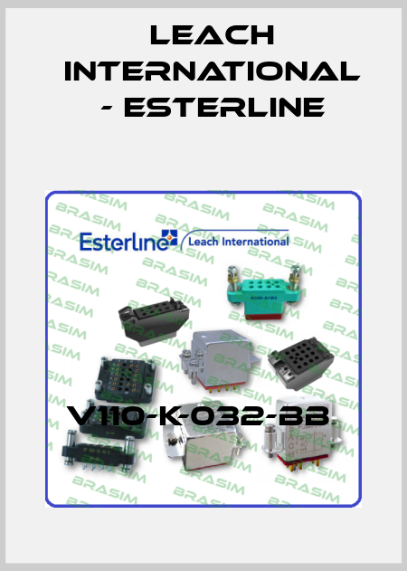 V110-K-032-BB  Leach International - Esterline