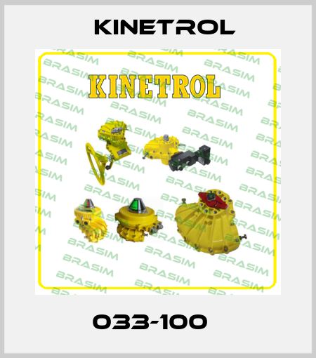 033-100   Kinetrol