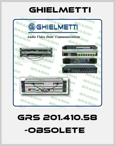 GRS 201.410.58 -obsolete   Ghielmetti