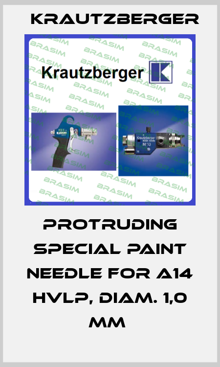 Protruding special paint needle for A14 HVLP, Diam. 1,0 mm  Krautzberger