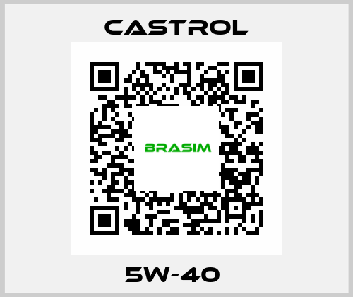 5W-40  Castrol