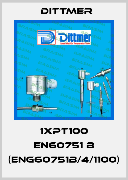 1xPT100 EN60751 B (eng60751B/4/1100) Dittmer