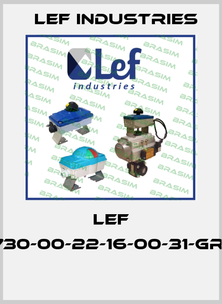LEF 730-00-22-16-00-31-GR1  Lef Industries