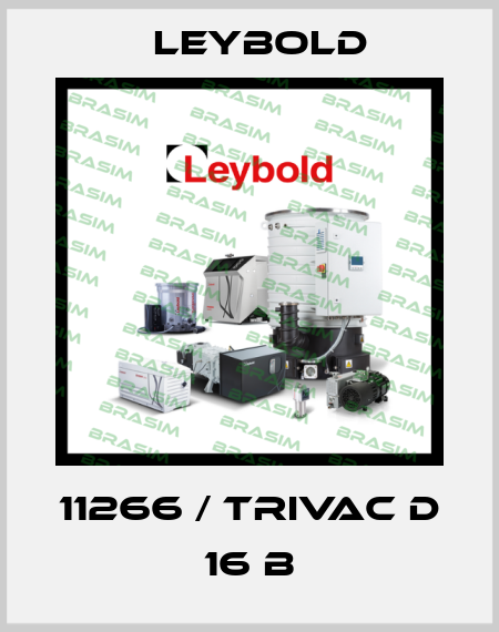 11266 / TRIVAC D 16 B Leybold