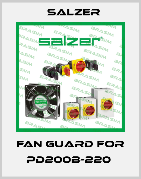 Fan guard for PD200B-220  Salzer