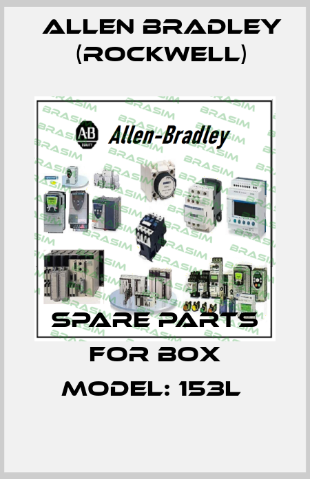 Spare parts for Box Model: 153L  Allen Bradley (Rockwell)