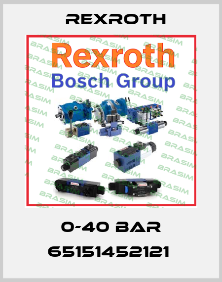 0-40 bar 65151452121  Rexroth