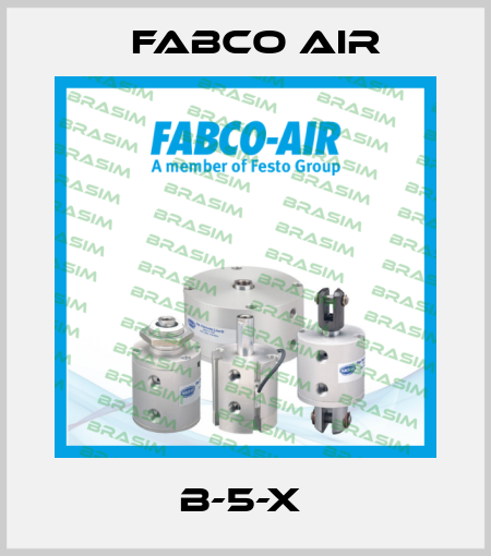 B-5-X  Fabco Air