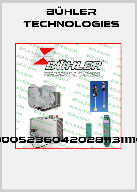 00005236042028113111100  Bühler Technologies