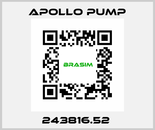 243816.52  Apollo pump