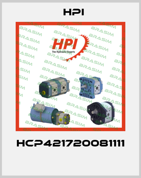 HCP421720081111  HPI