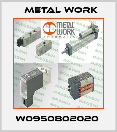 W0950802020  Metal Work