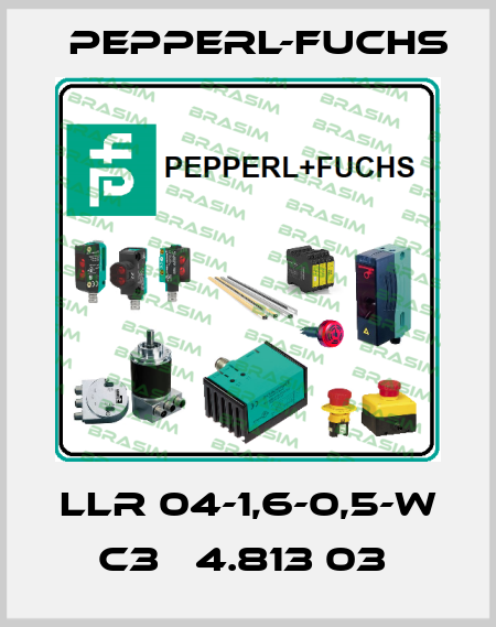 LLR 04-1,6-0,5-W C3   4.813 03  Pepperl-Fuchs