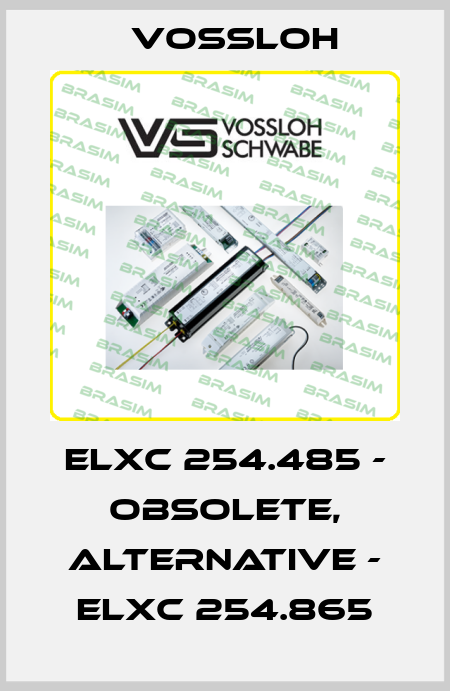 ELXC 254.485 - obsolete, alternative - ELXc 254.865 Vossloh