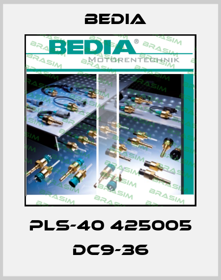 PLS-40 425005 DC9-36 Bedia