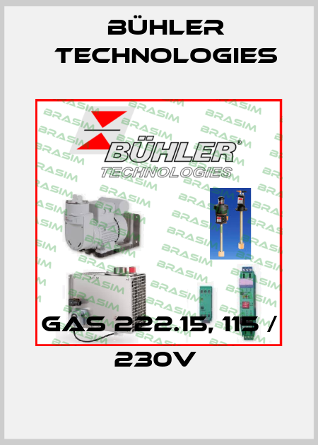Gas 222.15, 115 / 230V  Bühler Technologies