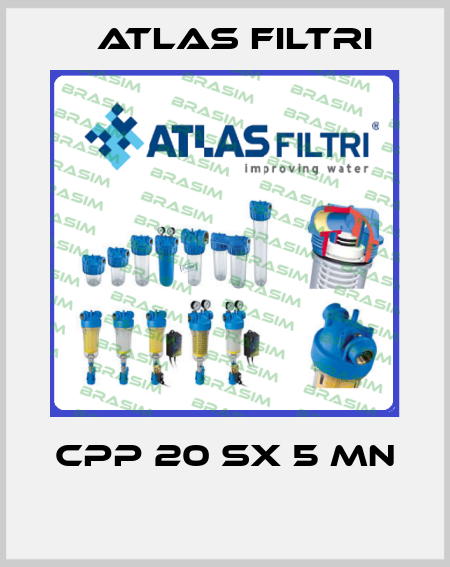 CPP 20 SX 5 mn  Atlas Filtri