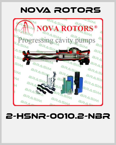 2-HSNR-0010.2-NBR  Nova Rotors