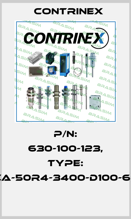 P/N: 630-100-123, Type: YCA-50R4-3400-D100-69K  Contrinex