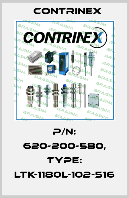 p/n: 620-200-580, Type: LTK-1180L-102-516 Contrinex
