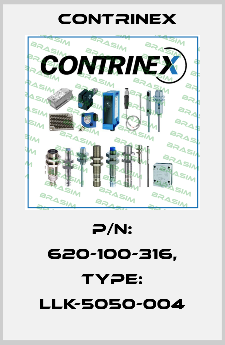 p/n: 620-100-316, Type: LLK-5050-004 Contrinex