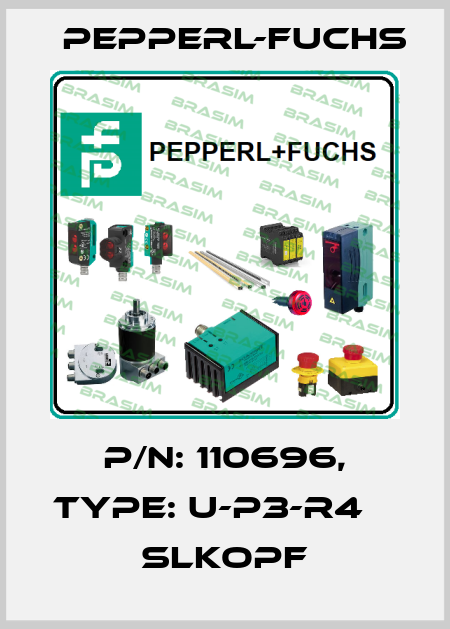 p/n: 110696, Type: U-P3-R4                 SLKopf Pepperl-Fuchs