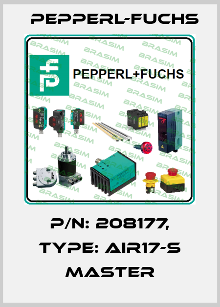 p/n: 208177, Type: AIR17-S Master Pepperl-Fuchs