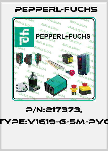 P/N:217373, Type:V1619-G-5M-PVC  Pepperl-Fuchs