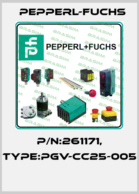 P/N:261171, Type:PGV-CC25-005  Pepperl-Fuchs