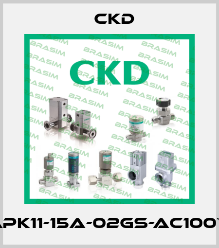 APK11-15A-02GS-AC100V Ckd