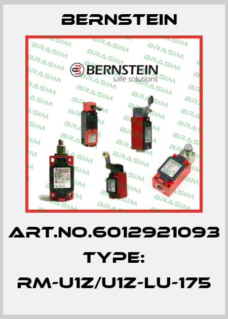 Art.No.6012921093 Type: RM-U1Z/U1Z-LU-175 Bernstein