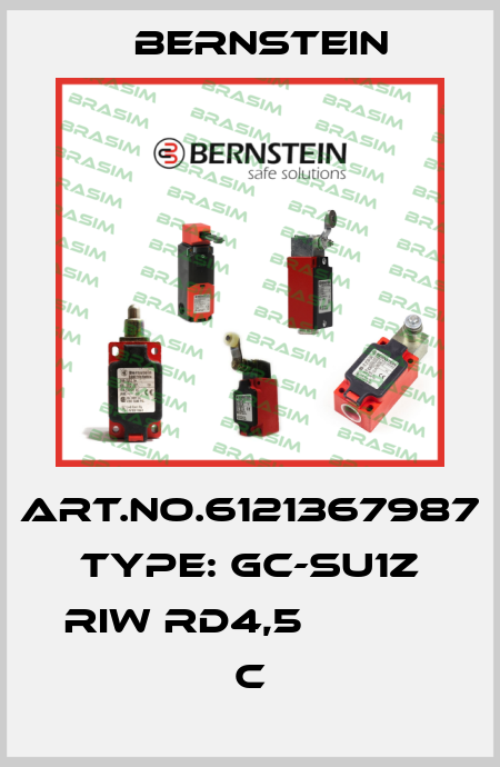 Art.No.6121367987 Type: GC-SU1Z Riw Rd4,5            C Bernstein