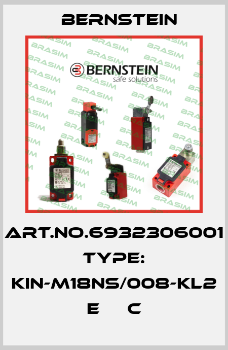 Art.No.6932306001 Type: KIN-M18NS/008-KL2      E     C Bernstein