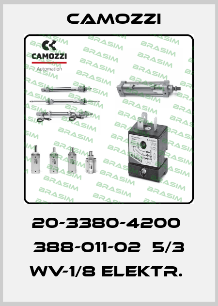 20-3380-4200  388-011-02  5/3 WV-1/8 ELEKTR.  Camozzi