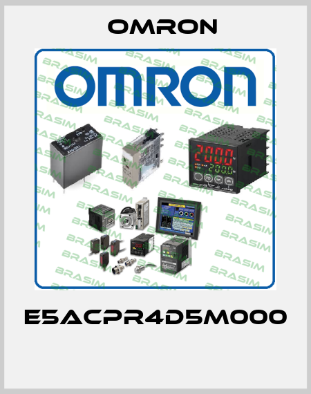E5ACPR4D5M000  Omron