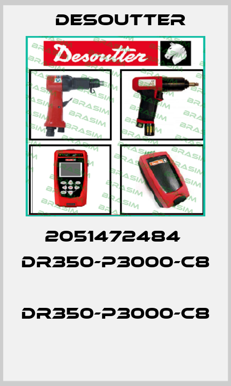 2051472484  DR350-P3000-C8  DR350-P3000-C8  Desoutter