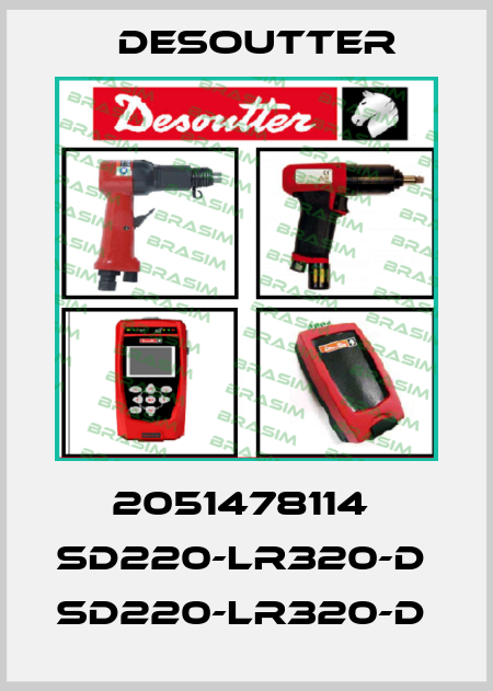 2051478114  SD220-LR320-D  SD220-LR320-D  Desoutter
