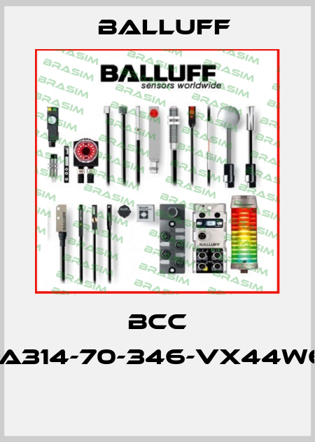 BCC A314-A314-70-346-VX44W6-050  Balluff